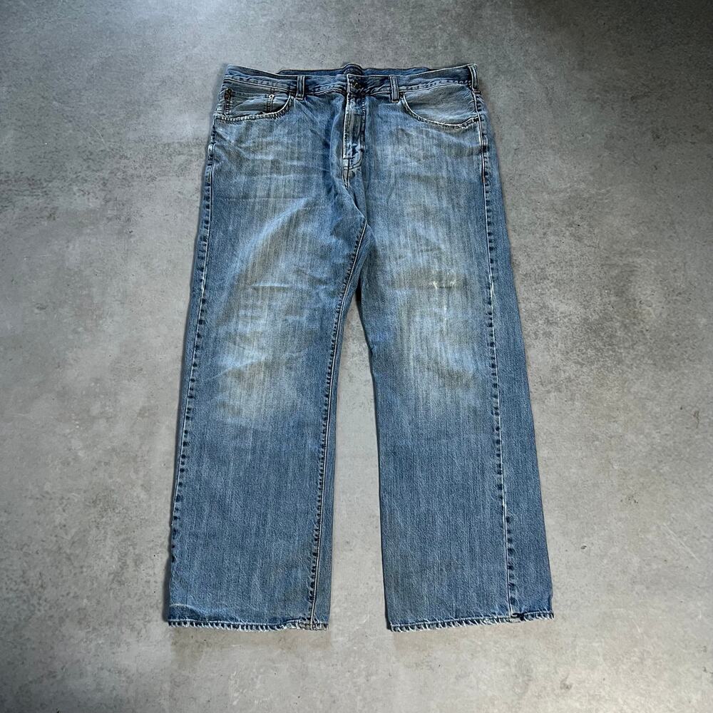 Polo Jeans Company RL Loose Straight Jeans Men's Size 38x30 Vintage Baggy Denim